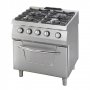 Готварска печка на газ, с 4 котлона и фурна от серия 700, снимка 1 - Обзавеждане на кухня - 37640402