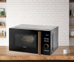 Микровълнова фурна 20L,черна, дигитална, снимка 3
