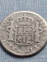 Сребърна монета 2 реала 1789г. Карлос четвърти Лима Перу 29782, снимка 8