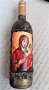 Авторски бутилки с икона или Дървото на живота, снимка 7