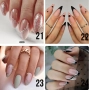 Самозалепващи изкуствени нокти Press On Nails, снимка 3