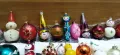 Стари стъклени играчки за елха , снимка 10