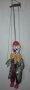 Марионетка Шмидер- Клоун от истинско дърво, ръчна изработка 3, снимка 1 - Антикварни и старинни предмети - 43820834