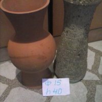  вази-битова керамика -нови, снимка 8 - Градински мебели, декорация  - 28937324