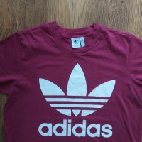 Adidas Trefoil Tee - страхотна дамска тениска, снимка 4 - Тениски - 32751327