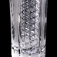 Ваза чешки кристал 16 см, снимка 8 - Вази - 32236242