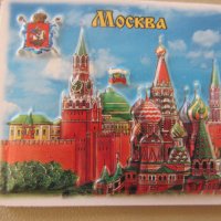 Автентичен   3D магнит от Москва, Русия-серия-2, снимка 2 - Други ценни предмети - 27171735