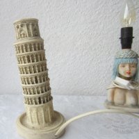 Пиза, наклонена кула, Италия Лампа, настолна нощна, снимка 6 - Статуетки - 32607704