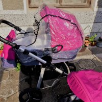 Бебешка количка Bebetto Nico 2 в 1, снимка 16 - Детски колички - 39386228