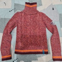 Цветен пуловер , снимка 4 - Блузи с дълъг ръкав и пуловери - 32551301