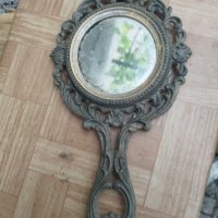 Автентично старо ретро огледало тип "Огледалце, огледалце!", снимка 6 - Антикварни и старинни предмети - 34958351