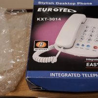Стационарен телефон EUROTEL KXT -3014, снимка 2 - Стационарни телефони и факсове - 39048951