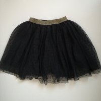 Тюлена черна пола LC Waikiki - размер 128-134 см., снимка 1 - Детски рокли и поли - 43258137