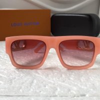 Louis Vuitton 2023 висок клас слънчеви очила унисекс розово, снимка 2 - Слънчеви и диоптрични очила - 38999667