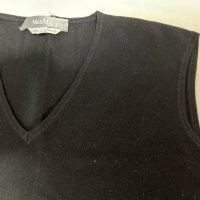 Блуза без ръкав MaxMara, размер M, черна, снимка 2 - Корсети, бюстиета, топове - 44102744