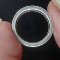 BVLGARI / Брандова масивна сребърна халка проба 925 , снимка 5 - Пръстени - 28940979