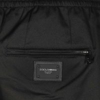 Dolce & Gabbana DG Black Logo Plaque Мъжки Спортни Панталони size 50 (M / L) и 54 (XL), снимка 6 - Панталони - 43094908