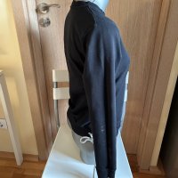 Дамска черна блуза с връзки, снимка 10 - Блузи с дълъг ръкав и пуловери - 43076179