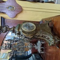 Красив голям антикварен френски бронзов каминен часовник , снимка 8 - Антикварни и старинни предмети - 39965563