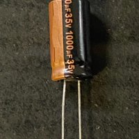 Кондензатор Lelon  1000mF  35V 105C, снимка 1 - Друга електроника - 43969324