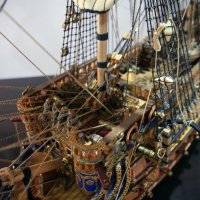 макет на кораб San Felipe-1690 Spanish Armada Galleon Tall Ship, снимка 11 - Други ценни предмети - 27893138