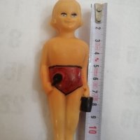 Стара vintage гумена играчка, кукла. , снимка 5 - Колекции - 26454356