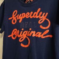 Разпродажба! Vintage Superdry мъжка маркова тениска, L, снимка 6 - Тениски - 36618497
