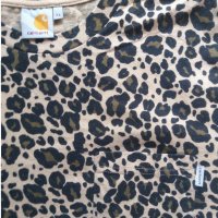 carhartt s/s leopard - страхотна мъжка тениска КАТО НОВА, снимка 5 - Тениски - 32751772