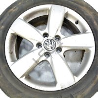Алуминиеви джанти 5x112 с гуми R17 Volkswagen Tiguan I 2007-2015 ID:99459, снимка 4 - Части - 40757627