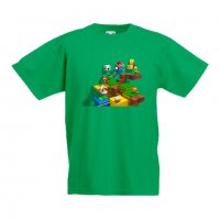 Детска тениска Супер Марио Super Mario Game Scene, снимка 5 - Детски тениски и потници - 33081582