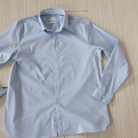 Lacoste Stretch Slim Fit Mens Size 45/2XL ОРИГИНАЛ! НОВО! Мъжка Риза!, снимка 6 - Ризи - 43515288