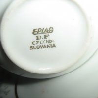 *Epiag* - Czechoslovakia - чашки за кафе !, снимка 4 - Сервизи - 32821099