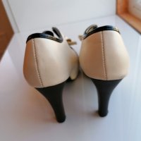 Красиви обувки с панделка+подарък риза, снимка 4 - Дамски обувки на ток - 28539489