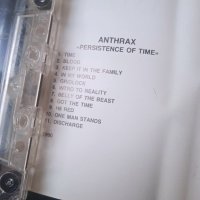 Anthrax - Persistence Of Time - аудио касета, снимка 2 - Аудио касети - 44036617