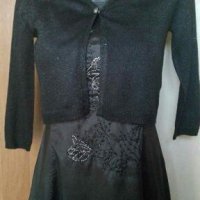 Прелестна черна дълга официална рокля ПРОМОЦИЯ👗🍀S р-р👗🍀 арт.345, снимка 11 - Рокли - 27967907