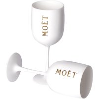 Чаша MOET WHITE CUP, снимка 1 - Чаши - 43985560