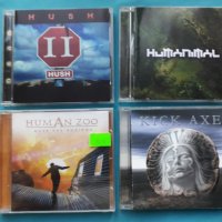 Kick Axe,Human Zoo,Humanimal,Hush, снимка 1 - CD дискове - 38830478