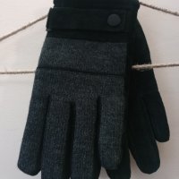 Мъжки ръкавици Естествена кожа и текстил Фрумоас, снимка 4 - Ръкавици - 43800145