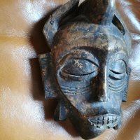 Африканска маска Сенуфо, снимка 3 - Антикварни и старинни предмети - 43112618