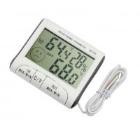 Дигитален термометър DC103 с хигрометър за външна и вътрешна температура, снимка 2 - Други стоки за дома - 28516887