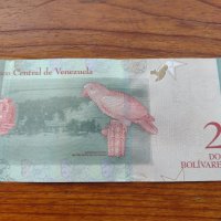 Банкнота Венецуела много красива непрегъвана за колекция декорация - 23602, снимка 3 - Нумизматика и бонистика - 33362836