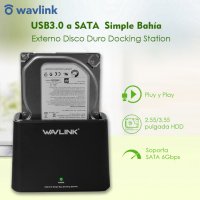 Wavlink докинг станция за SATA ​HDD И SSD - 2.5’’ и 3.5’’, снимка 6 - Други - 37254868