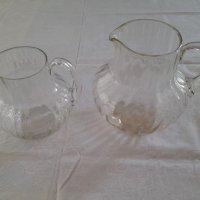 Ретро стъклени кани, снимка 1 - Антикварни и старинни предмети - 43940574
