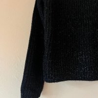 JACQUELINE de YONG Черен пуловер М размер , снимка 8 - Блузи с дълъг ръкав и пуловери - 43714728