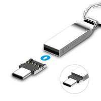 USB към Type-C OTG адаптер, снимка 1 - Кабели и адаптери - 44907969