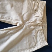 Бял панталон с ниска талия, снимка 2 - Панталони - 38503759