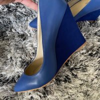 Елегантни обувки в синьо, снимка 3 - Дамски елегантни обувки - 28501977