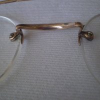 антикварни колекционерски очила позлата , снимка 10 - Антикварни и старинни предмети - 38060398