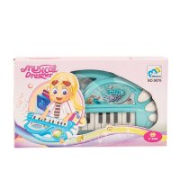 Детско пиано , розово / синьо, снимка 3 - Музикални играчки - 38286143