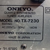 onkyo tx 7230, снимка 5 - Ресийвъри, усилватели, смесителни пултове - 43961128